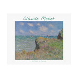 Cliff Walk | Titled | Satin Poster
