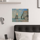 Étretat Cliffs | Satin Poster