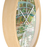 Water Lily Bridge | Clock