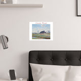 Tulip Fields | Titled | Satin Poster