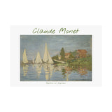 Argenteuil Regattas | Titled | Satin Poster