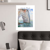 Manneporte | Titled | Satin Poster