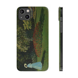 Lady in the Garden | iPhone Case | slim