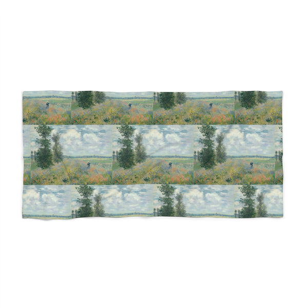 Argenteuil Poppy | Beach Towel