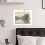 Giverny Seine | Titled | Satin Poster