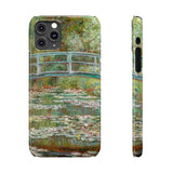 Water Lily Bridge | iPhone Case | slim