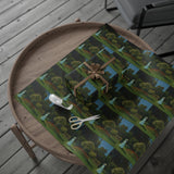 Lady in the Garden | Wrapping Paper