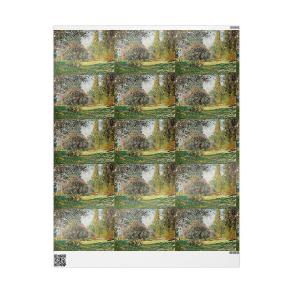 Landscape Monceau | Wrapping Paper