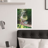 Parc Monceau | Satin Poster