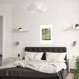 Water Lily Bridge | Satin Poster