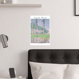 Poplars | Titled | Satin Poster