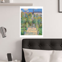 Vétheuil Garden | Satin Poster