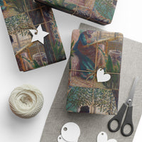 Embroidering | Wrapping Paper