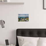 Sainte-Adresse Garden | Satin Poster