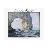 Étretat | Titled | Satin Poster
