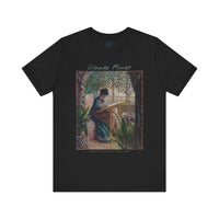 Embroidering | Claude Monet | Tee