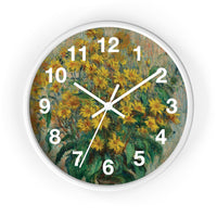Artichoke Flowers | Clock