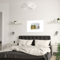 Achterzaan | Titled | Satin Poster