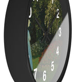 Lady in the Garden | Clock