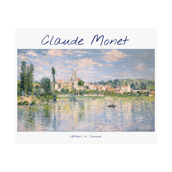 Vétheuil Summer | Titled | Satin Poster