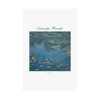 Water Lilies | Titled | Satin Poster