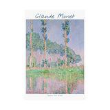 Poplars | Titled | Satin Poster