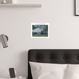 Normandy Train | Titled | Satin Poster