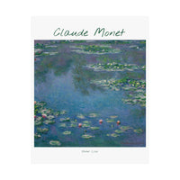 Water Lilies | Titled | Satin Poster