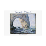 Étretat | Titled | Satin Poster