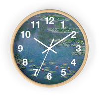 Water Lilies | Clock
