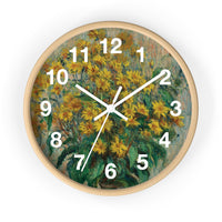Artichoke Flowers | Clock