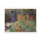 Flower Bed | Satin Poster