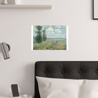Argenteuil Poppy | Satin Poster