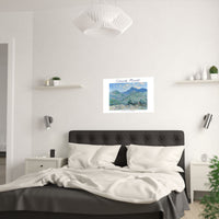 Valle Buona | Titled | Satin Poster