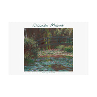 Water Lily Pond | Titled | Satin Poster