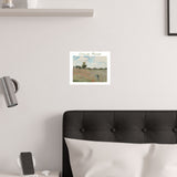 Poppy Field | Titled | Satin Poster