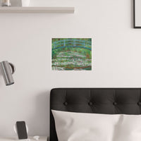Japanese Footbridge | Satin Poster