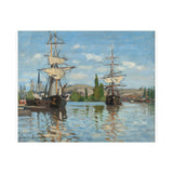 Ships | Satin Poster