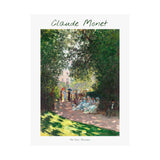 Parc Monceau | Titled | Satin Poster