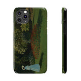 Lady in the Garden | iPhone Case | slim