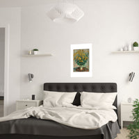 Artichoke Flowers | Satin Poster