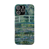 Lilies and Bridge | iPhone Case | slim