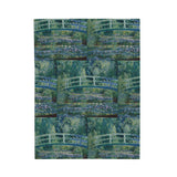 Lilies and Bridge | Blanket