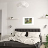 Landscape Monceau | Satin Poster