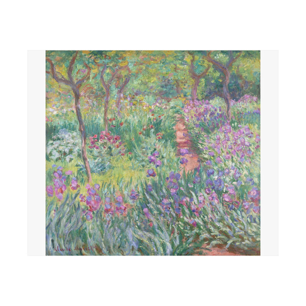 Giverny Garden | Satin Poster