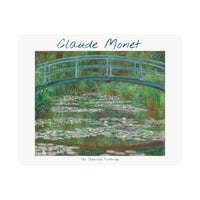 Japanese Footbridge | Titled | Satin Poster