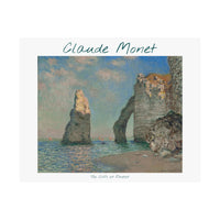 Étretat Cliffs | Titled | Satin Poster