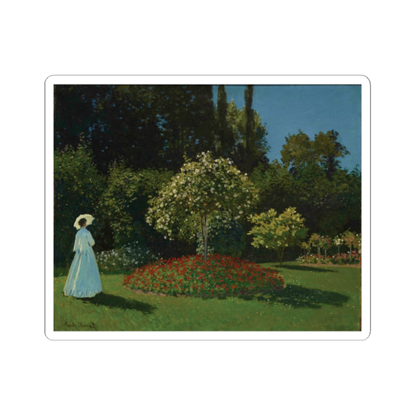 Lady in the Garden | Sticker