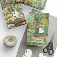 Water Lily Bridge | Wrapping Paper