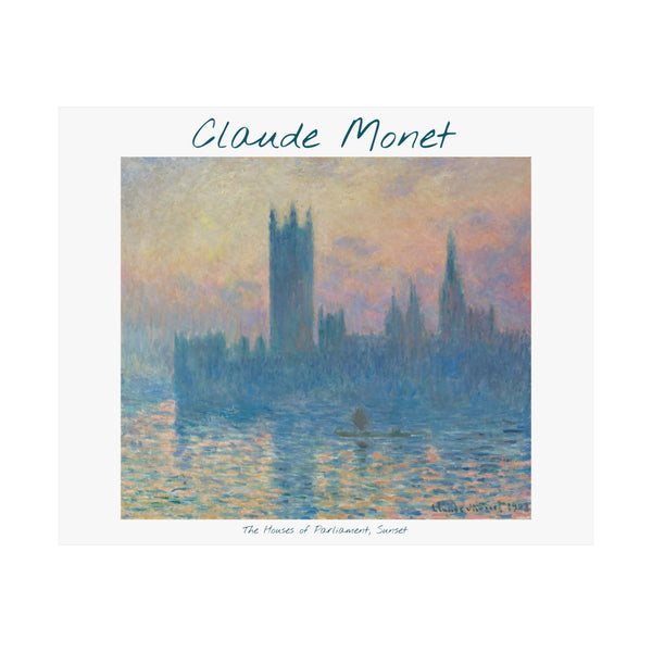 Sunset Parliament | Titled | Satin Poster